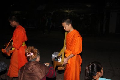 This is an ancient ceremony which is carried out every morning.