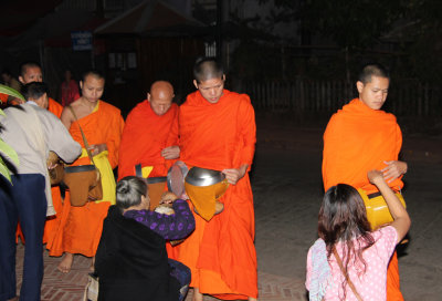Most people in Laos spend part of their lives as a monk.