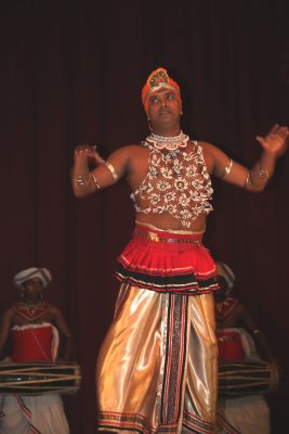 They put on 12 traditional Sri Lankan dances.
