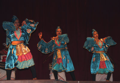 The next dance was the Mayura Natuma or Peacock dance. The dancers depicted the graceful movements of the peacock.