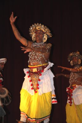 Ves is the traditional attire of the Kandyan dancer.