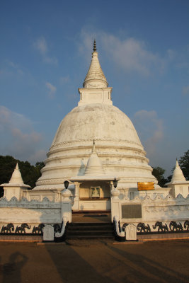 The shapes of stupas differ in different parts of Asia.