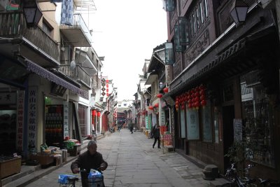 Old Town Huangshan.  This is the way the city used to look.  The rest of the city is modern.