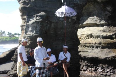 Holy men or Balinese mafia?