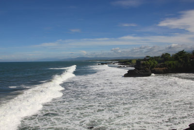 Indian Ocean surf nearby.