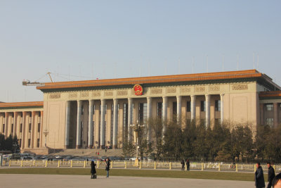 It was completed (between 1958-1959) in celebration of the 10th anniversary of the founding of People's Republic of China.