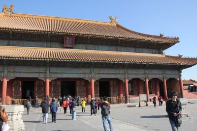 Palace of Earthly Tranquility (Kunninggong) is the northernmost of the 3 main palaces in the Inner Court of the Forbidden City.