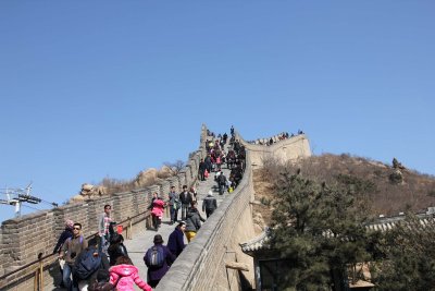 It was also packed with tourists!
