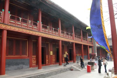 The layout of the temple embodies the characteristics of Manchu, Han, Tibetan and Mongolian cultures.
