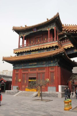 View of the Hall of Hall of Eternal Health in the Liao Dynasty style.