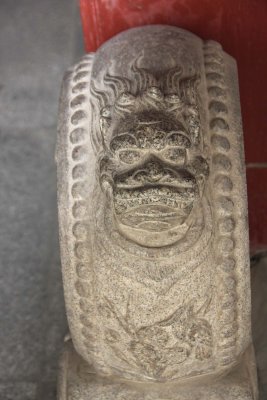 An unusual stone carving in Xi'an.