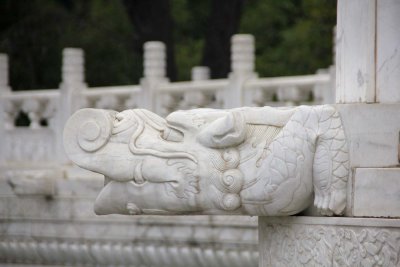 This wonderful stone dragon carving was also near the steps leading to the pagoda.