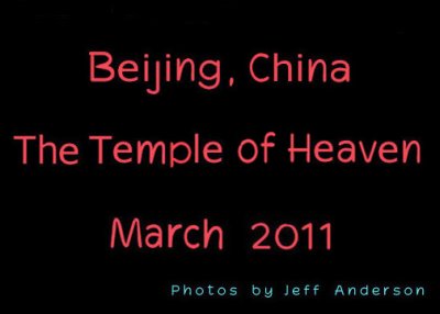 Beijing, China - The Temple of Heaven cover page.