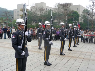 The changing of the guard ceremony is very impressive and not to be missed.