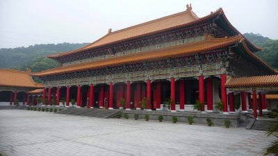 Side view of the building.