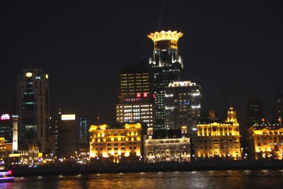 Close-up of Bund Center.