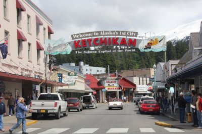 Ketchikan claims to be the salmon capital of the world.