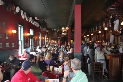 My last stop in Skagway was at the Red Onion Saloon, which was a popular brothel in gold rush days.