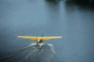 Close-up of the plane.  We landed on Lake Hood shortly thereafter.