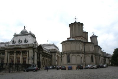 View of palace standing next to the Patriarchy Church.