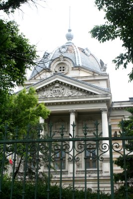 Nice architecture in Bucharest.