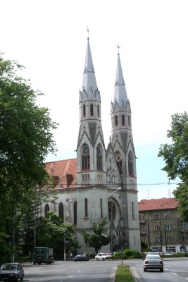 Cathedral on Balcescu Square.