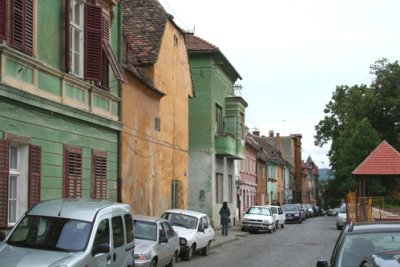 A typical Timisoara street.