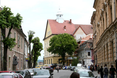 Another typical Timisoara street.