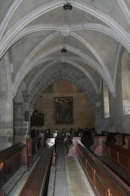 An interior vault in the cathedral.