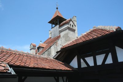 More rooftops of Bran Castle.