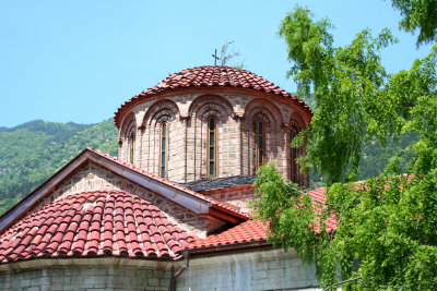Rooftop and dome of the Holy Mother of God Church.