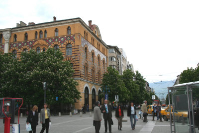 Building off of Nedelya Square with fragments of medieval architecture houses the Theological Dept. of Sofia University.