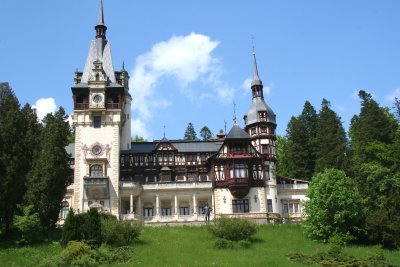 Peles Castle was built in the 19th century by Carol of Hohenzollern, the first king of Romania.