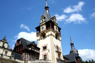 The clock tower from another vantage point.