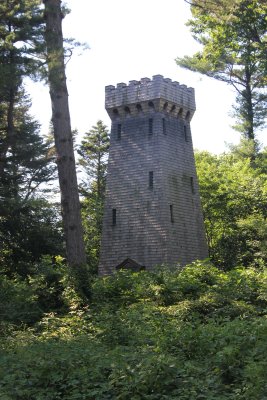 Lookout tower at the Nassau County Art Museum that I saw as we were leaving. It was a long, but rewarding day there.