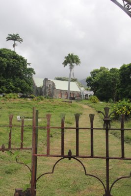 Also in St. Kitts, we passed by the Middle Island Anglican Church.