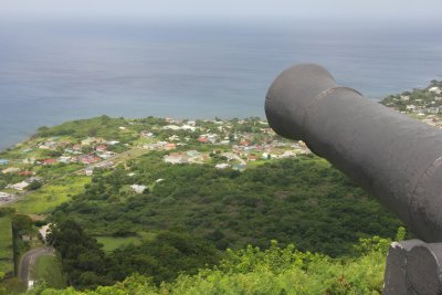 The high elevation made defending the fortress and the island easier for the British.