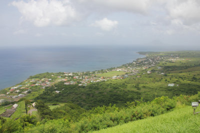 It appeared to be a beautiful day, although Tropical Storm Maria was headed towards St. Kitts & Nevis.