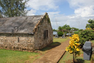 Fort James is one of the oldest colonial forts on Tobago. It overlooks Great Courland Bay.
