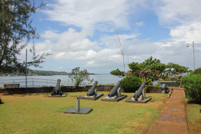 Fort James original fortifications date back to the 1650s, and like Tobago, these fortifications have changed hands many times.