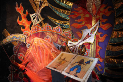 They also had an exhibition on the annual Carnival festival held every year in St. Lucia.