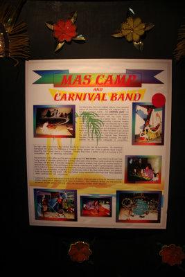 Poster describing Carnival in St. Lucia.