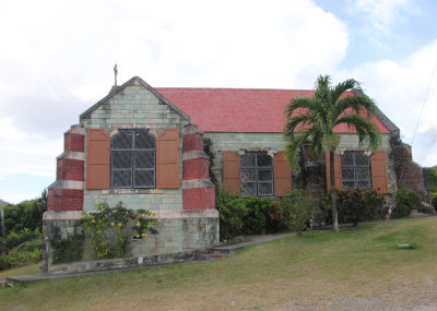 St. Barnabas Anglican Church is the oldest church in Antigua. It is more than 250 years old.