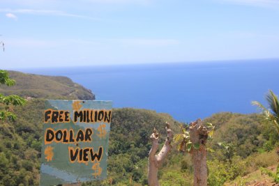 I drove by this sign for a Free Million Dollar View.