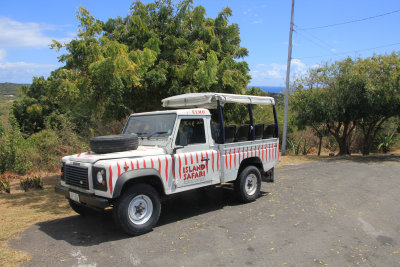 I took an Island Safari Land Rover tour of Antigua.