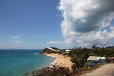 Antigua is fortunate to have magnificent white sand beaches.