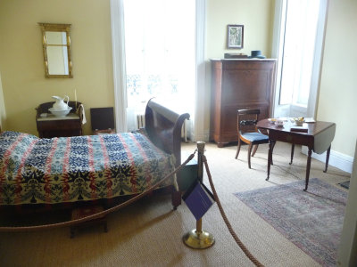 Second floor bedroom used by George Bartow, the son of Robert Bartow (and his wife, Marie).