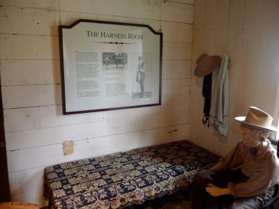 A young groom was hired by the Bartow family to harness the horses. He, most likely, slept in this room.