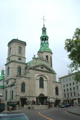 The Cathedral Basilaca of Notre Dame de Qubec, founded by Samuel de Champlain.