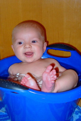 Bathtime.....In a Bucket !